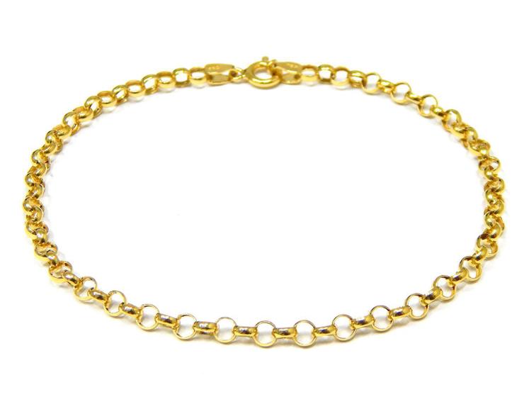 Imagem de Pulseira Feminina Portuguesa Em Ouro 18k