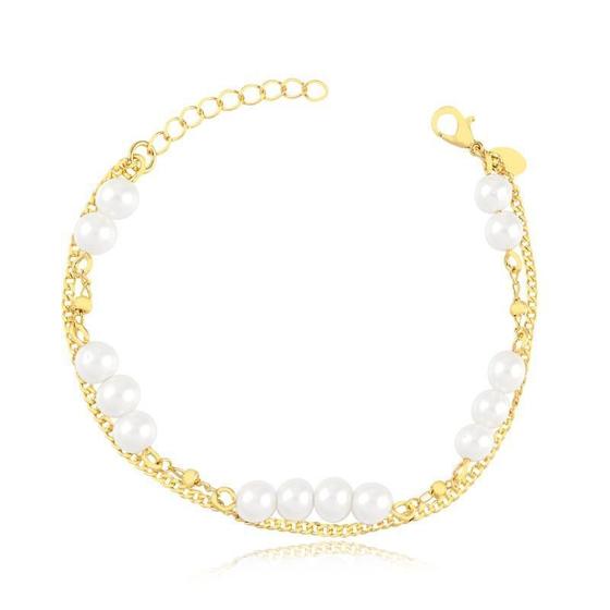 Imagem de PULSEIRA FOLHEADO A OURO Dourada