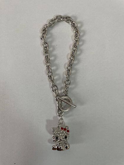 Imagem de Pulseira Gatinha Hello Brilhos