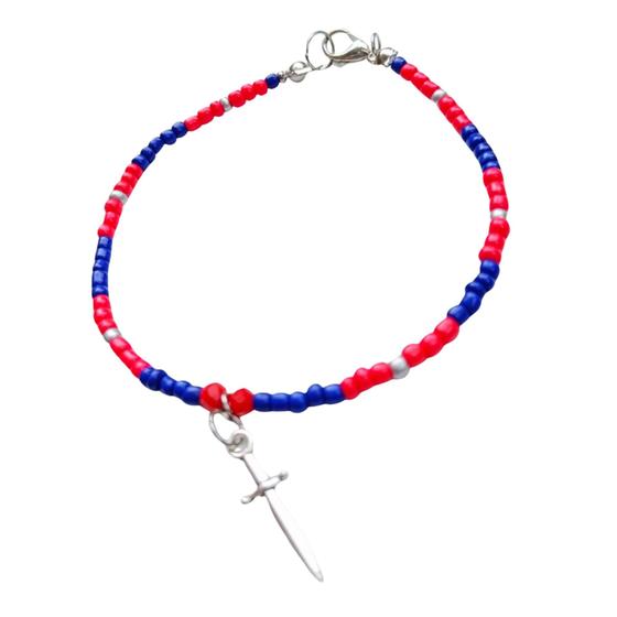 Imagem de Pulseira Guia Proteção Orixá Ogum. Umbanda, Candomblé.