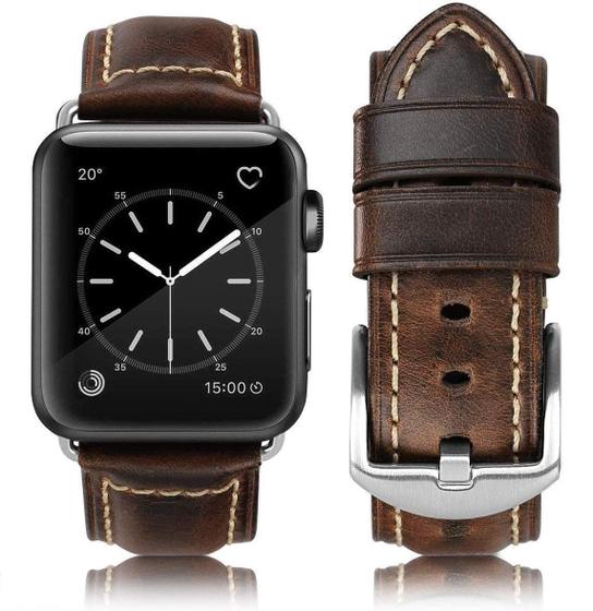 Imagem de Pulseira HUAFIY Compatível com Apple Watch 42mm, 44mm, 45mm e 46mm