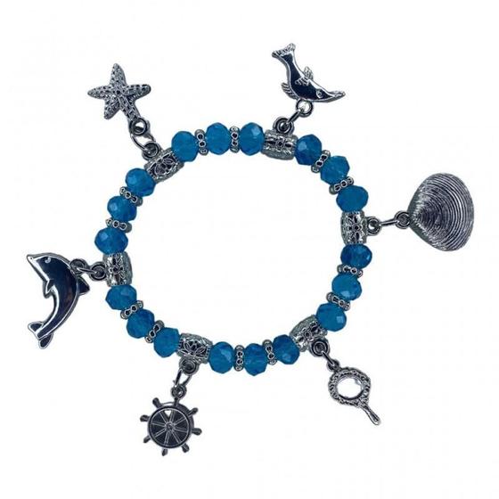 Pulseira Iemanjá Umbanda Candomblé - Meta Atacado Imagem de Pulseira Iemanjá Umbanda Candomblé