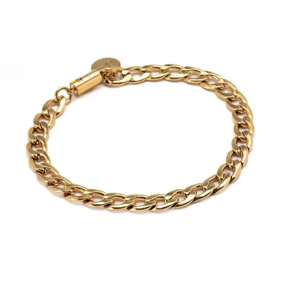 Imagem de Pulseira Key Design  Bruce Aço Dourado