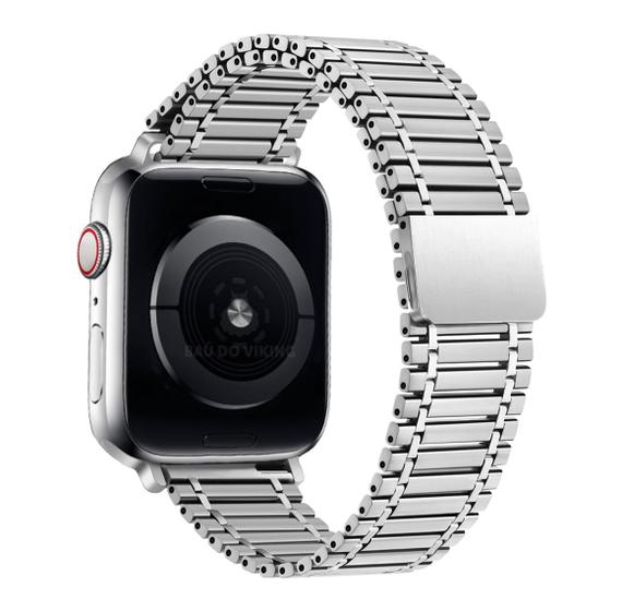 Imagem de Pulseira Locomotiva Magnética Imantada Compatível com Apple Watch