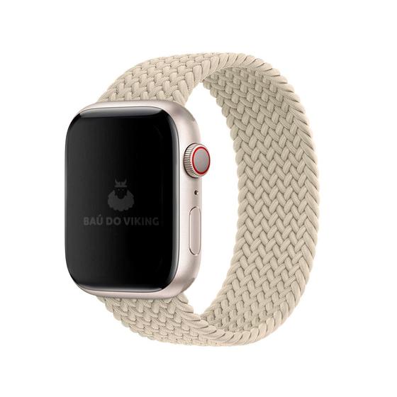 Imagem de Pulseira Loop Solo Trançada Estelar Compatível Com Apple Watch