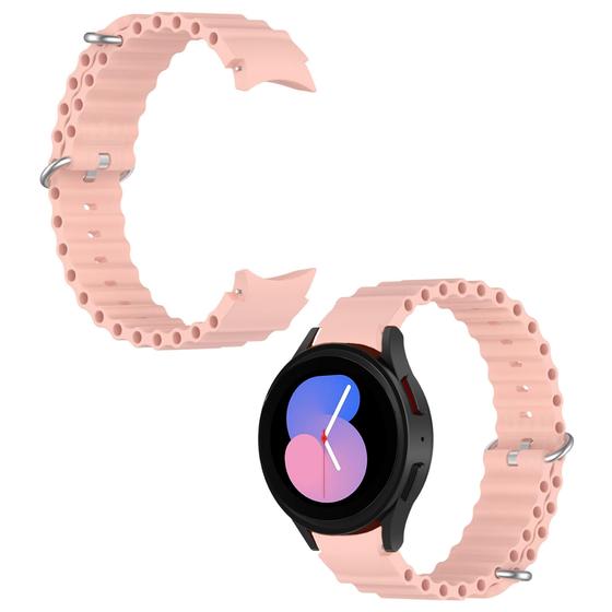 Imagem de Pulseira macia ondulada para galaxy watch5 40mm varias cores