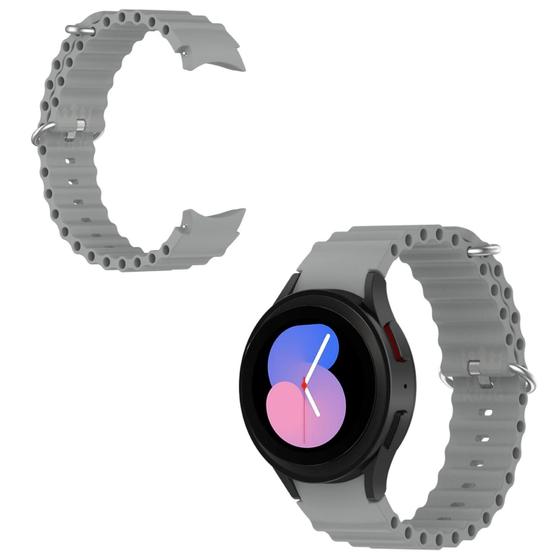 Imagem de Pulseira macia ondulada para galaxy watch5 40mm varias cores