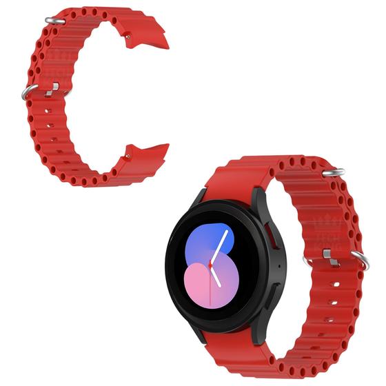 Imagem de Pulseira macia ondulada para galaxy watch5 40mm varias cores