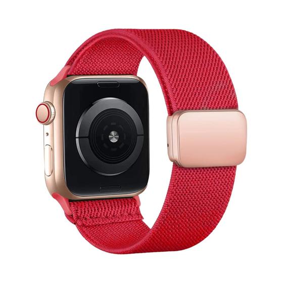 Pulseira Magnética de Nylon para Apple Watch (38mm/40mm/41mm/44mm