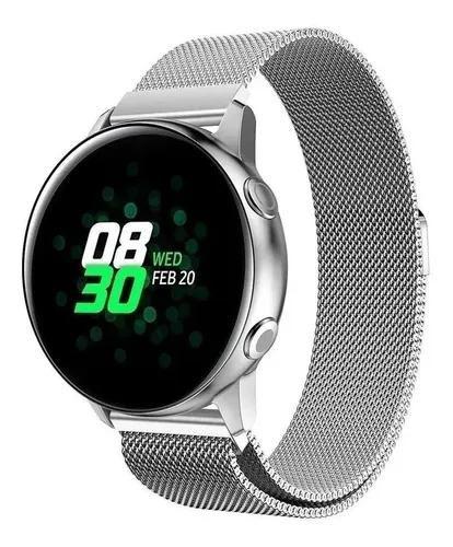 Pulseira Magnética Metal Para Samung Galaxy Active 1/2 20mm Menor preço em Pulseira Magnética Metal Para Samung Galaxy Active 1/2 20mm