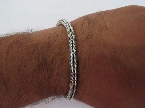 Imagem de Pulseira Masculina De Bali 5mm Em Prata 925