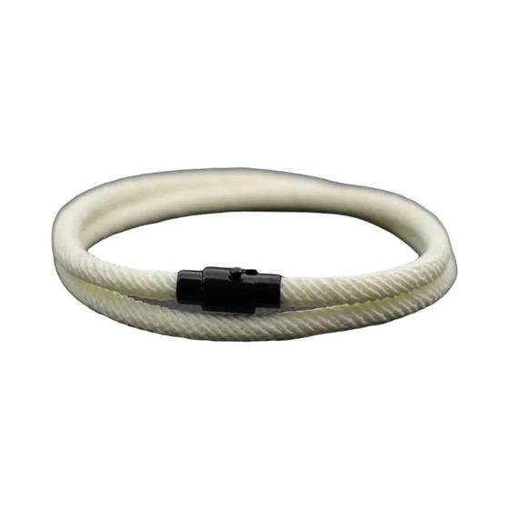 Imagem de Pulseira Masculina Minimalista com Corda Dupla e Fivela Magnética