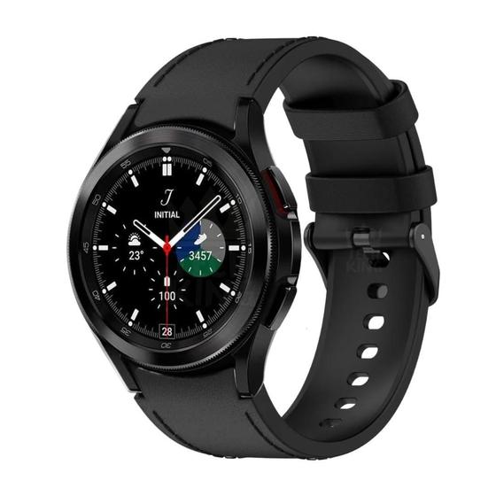 Imagem de Pulseira material sintético Para Samsung Watch4 Classic 46Mm