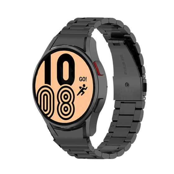 Imagem de Pulseira Metal 3 Elos Compatível com Galaxy Watch4 44mm