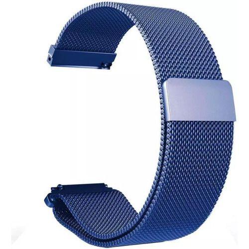 Imagem de Pulseira metal aço milanese para relógio smartwach magnética 20mm