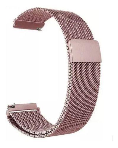 Imagem de Pulseira metal aço milanese para relógio smartwach magnética 22mm