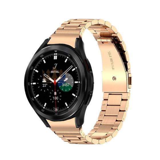 Imagem de Pulseira Metal Encaixe Ridge Para Galaxy Watch 4 42mm/ 46mm