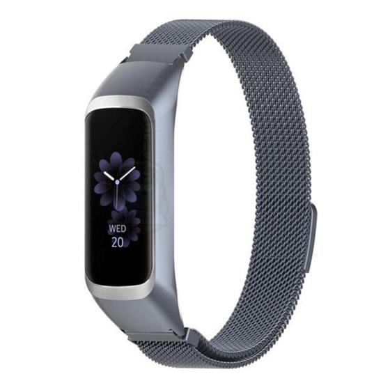 Pulseira Metal Magnético Para Samsung Fit 2 Lançamento Imagine