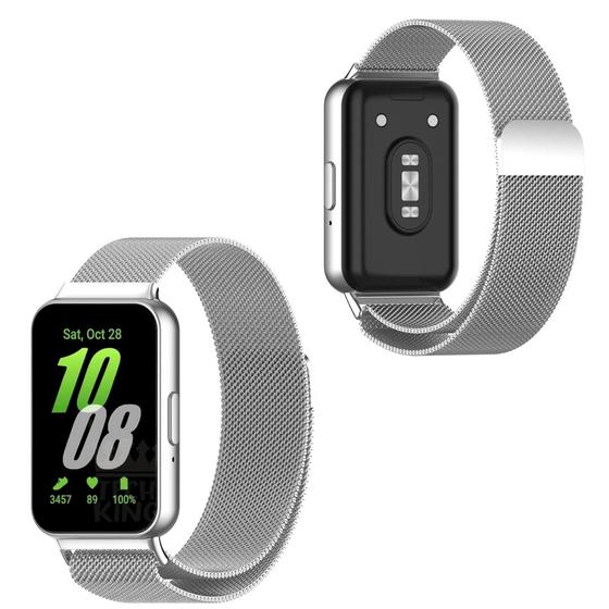 Imagem de Pulseira metal para Samsung Galaxy Fit3 - não descasca
