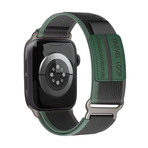 Imagem de Pulseira Nylon Loop Trilha Compatível Com Apple Watch