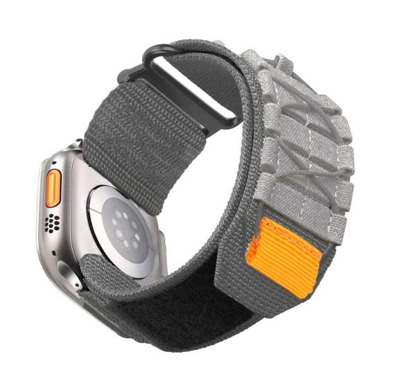 Imagem de Pulseira Nylon Militar Larga Robusta Compatível com Apple Watch
