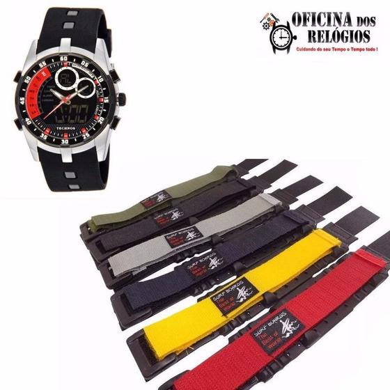 Pulseira Nylon Para Relógio de Pulso Technos Ca251a Menor preço em Pulseira Nylon Para Relógio de Pulso Technos Ca251a