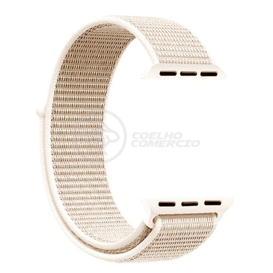 Imagem de Pulseira Nylon Para  Smartwatch 42mm 44mm - Rosa Vintage