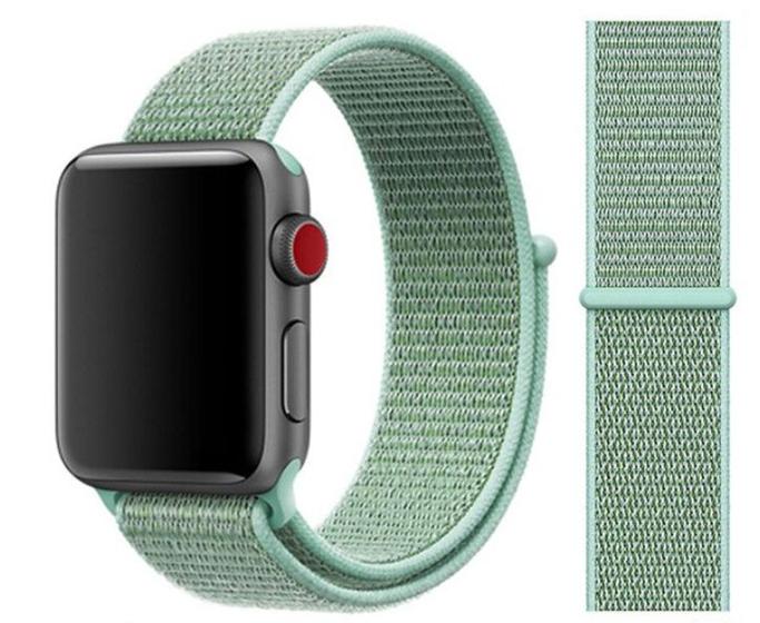 Imagem de Pulseira Nylon Sport Loop para Watch 38/40mm - Marine green / Jetech