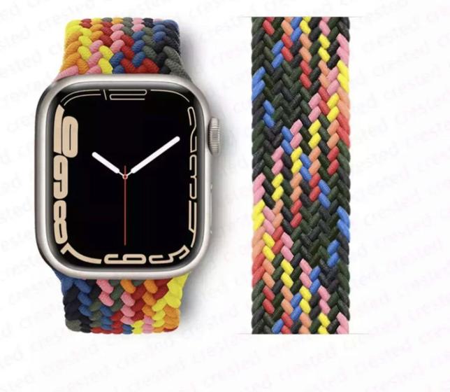 Imagem de Pulseira Nylon Trançado Loop Para Apple Watch 38/40/41mm