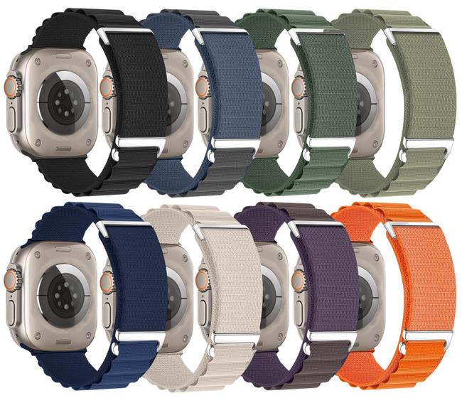 Imagem de Pulseira Omee Alpine Loop Nylon para Apple Watch 44-49mm