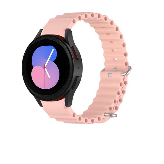 Imagem de Pulseira ondulada com encaixe curvo para galaxy watch 5 40mm