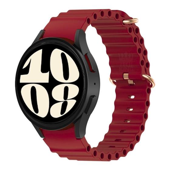 Imagem de Pulseira Ondulada Compatível Com Galaxy Watch6 40Mm Sm-R930