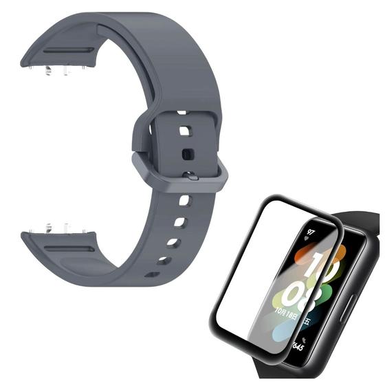 Imagem de Pulseira para Galaxy Fit 3 - Silicone Sport + película