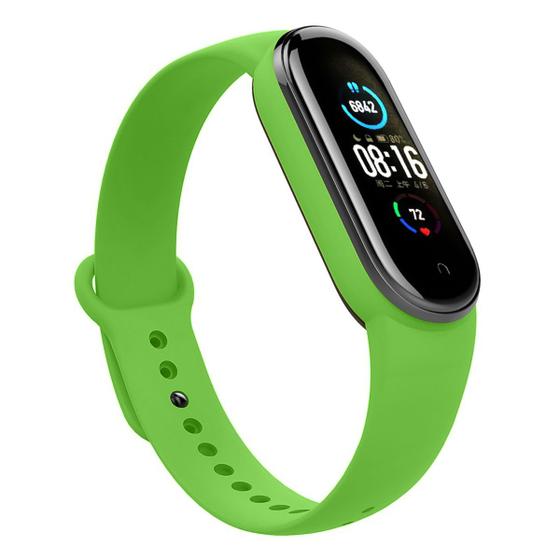 Imagem de Pulseira Para Mi Band 5 Várias Cores Em Silicone