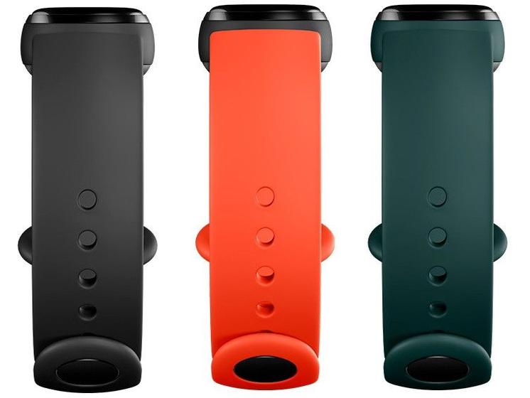 Imagem de Pulseira para Smartband Xiaomi Bracelete - Mi Band 5 Silicone 3 Unidades