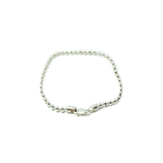 Imagem de Pulseira Prata 925 Elo Bolinha 19 cm