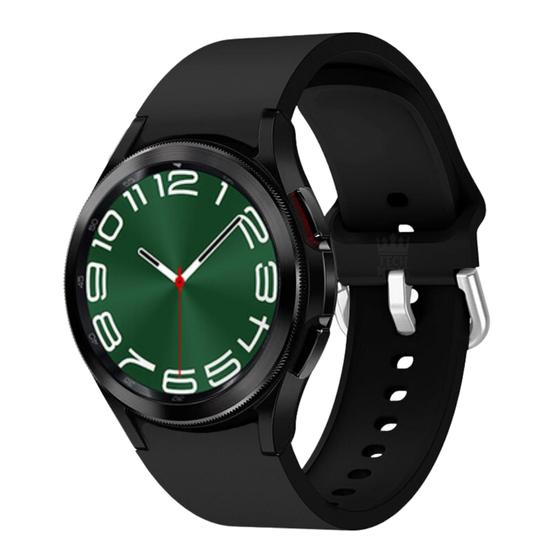 Imagem de Pulseira Redge de Silicone Para Galaxy Watch6 Classic 47mm