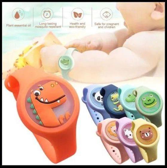 Pulseira Relógio Infantil Anti Mosquito Repelente Figurinhas - TOP TOTAL Menor preço em Pulseira Relógio Infantil Anti Mosquito Repelente Figurinhas - TOP TOTAL