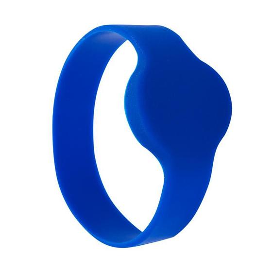 Imagem de Pulseira Rfid Silicone Azul Nice Linear-Hcs