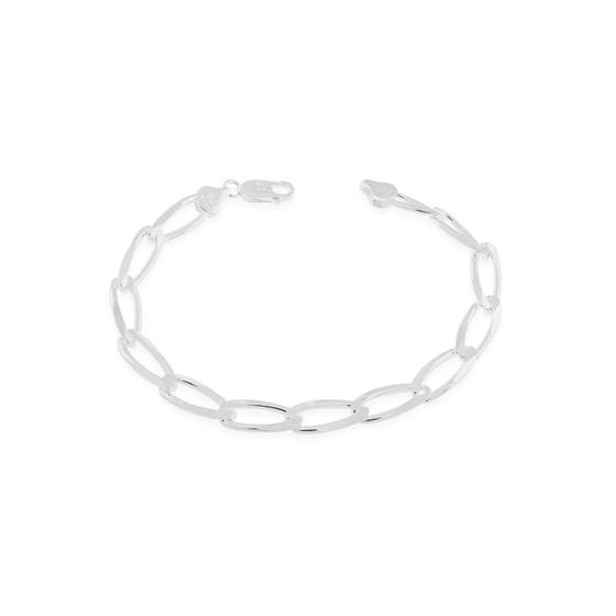 Imagem de Pulseira Rommanel Elo Groumet Longo Prata 925 850066