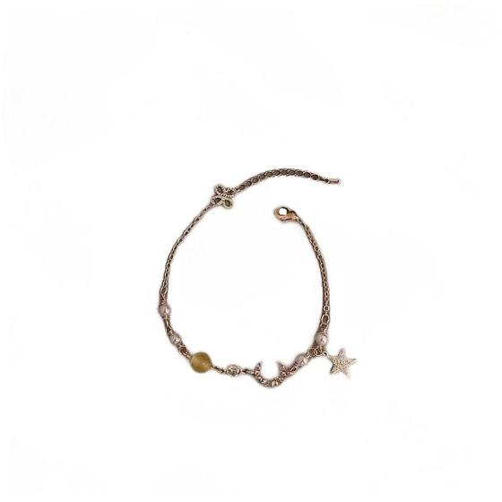 Imagem de Pulseira Sen Girl: Design de Nicho com Estrela e Lua