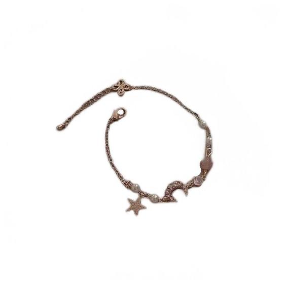 Imagem de Pulseira Sen Girl: Design de Nicho com Estrela e Lua