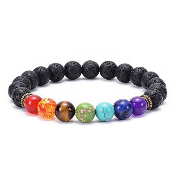 Imagem de Pulseira Sete Chakras Alinhamento Espiritual e Mental Total