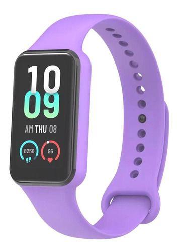 Imagem de Pulseira Silicone Borracha Para Xiaomi Amazfit Band 7 Cores