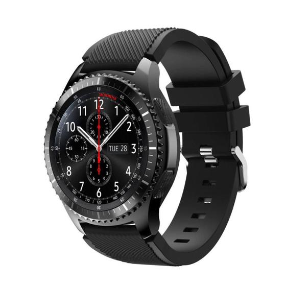 Imagem de Pulseira Silicone Compatível Com Galaxy Watch 3 45mm (22mm)