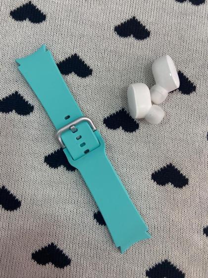 Imagem de Pulseira Silicone Compatível Com Galaxy Watch 4 20 Milímetro