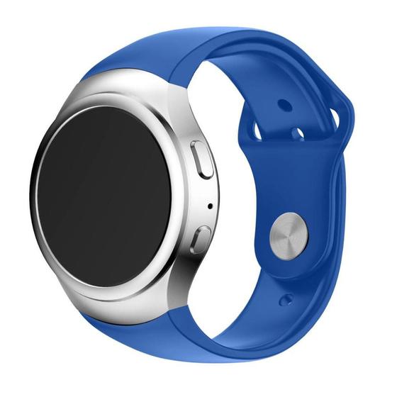 Imagem de Pulseira Silicone compatível com Samsung Gear S2 Sport (Azul)