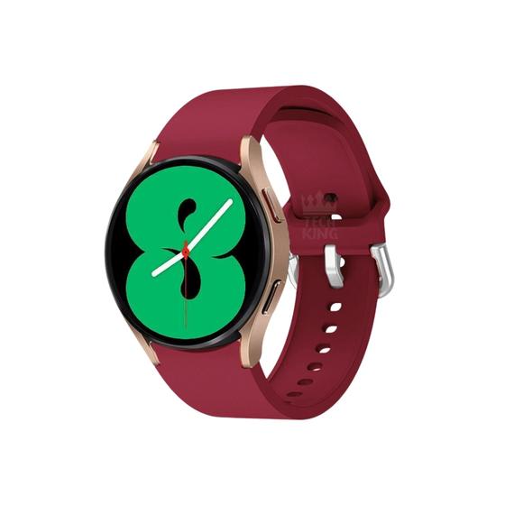 Imagem de Pulseira Silicone Curvada Compatível Com Galaxy Watch4 40mm