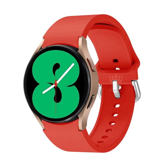 Pulseira Silicone Curvada Compatível Com Galaxy Watch4 40mm - TechKing Imagem de Pulseira Silicone Curvada Compatível Com Galaxy Watch4 40mm