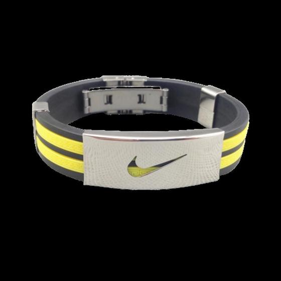 Imagem de Pulseira Silicone E Aço Inoxidável